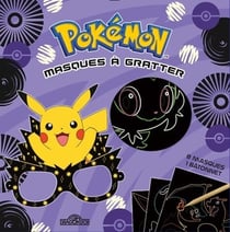 Pokémon masques à gratter