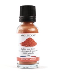 Argile en poudre -  Rouge 20g - Graine Créative x Créalia