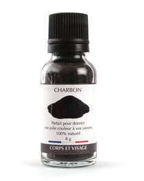 Bouteille charbon Graine Créative - 8 g