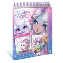 Carnet de dessins aquarelles Estrelia - Hape