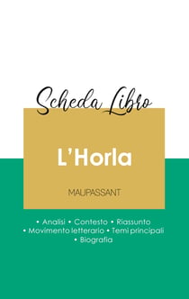 Scheda libro L'Horla di Maupassant (analisi letteraria di riferimento e riassunto completo)