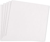 Lot de 5 panneaux de cellulose - Rayher - 20 x 21 cm - Blanc