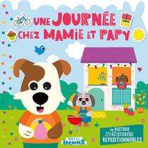 Mon p'tit Hemma : Une journée chez Mamie et Papy : une histoire avec plus de 60 stickers repositionnables