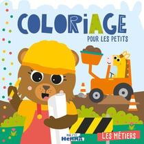 Mon p'tit hemma - coloriage pour les petits - les metiers