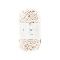 Pelote de fil à crocheter 100 % coton - Rico Design - Ricorumi - Ivoire 061