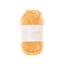 Pelote de fil à crocheter 100 % coton - Rico Design - Ricorumi - Apricot 070