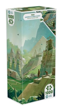 Puzzle Twist 1000 pièces - Anceint Pyramids - Iello