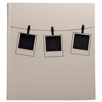 Album photo Exacompta - 29 x 32 cm - Instants beige