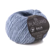 Pelote de fil à tricoter - Plassard - Balia - Bleu 24