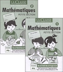 Mathématiques petite section (2 cahiers)