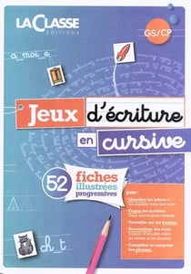 Jeux d'écriture en cursive GS/CP
