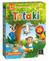 Tetaki - Jeu de société enfant - Gigamic