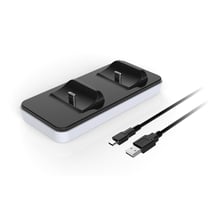 Station de recharge 2 manettes PS5 DualSense Subsonic - Blanc