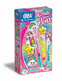 Crée tes stylos fantaisie - Clementoni