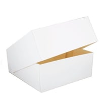 Boîte pâtissière blanche Patisdecor - 26 x 26 x 10 cm