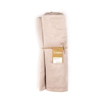Coupon de velours 100x140 cm - Ẻcru - Créalia