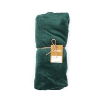 Coupon de velours côtelé 100x140 cm - Vert - Créalia