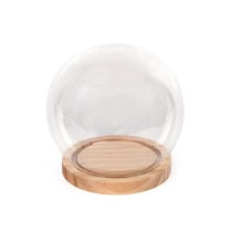 Cloche boule en verre - 15 cm - Créalia