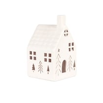 Maison hollandaise en céramique - 7,5 x 7,5 x 12,8 cm - Créalia