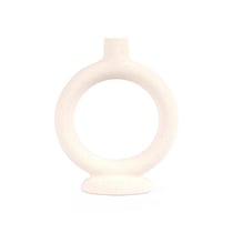 Chandelier rond en céramique - 16 x 11 cm - Créalia