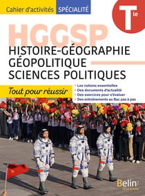 Histoire géographie, géopolitique, sciences politiques : cahier d'activité spécialite, terminale