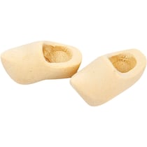 Lot de 2 paires de mini sabots Créativ Company - Bois - 3 cm