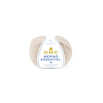 Pelote de fil Merino Essentiel 4 Tweed - DMC - n°851 - Marron