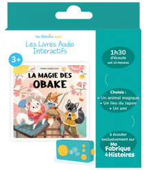 Livre audio interactif La magie des Obake - Lunii