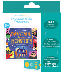 Album bienvenue chez les monstres - Lunii