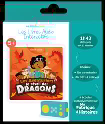 Livre audio interactif Le réveil des dragons - Lunii