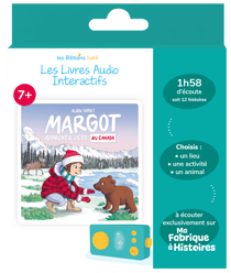 Album Margot apprentie véto au Canada - Lunii