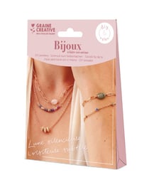 Kit bijoux Graine Créative - Lune silencieuse, visiteuse subtile