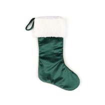 Chaussette en velours - Vert - Créalia