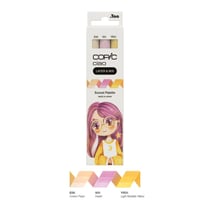 Lot de 3 marqueurs à alcool Copic Ciao - Layer & Mix - Sunset  Palette