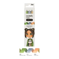 Lot de 3 marqueurs à alcool Copic Ciao - Layer & Mix - Natural Palette