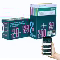 OCTOMAP Maths Seconde Générale - Tout le programme de 2de en cartes mentales augmentées : Leçons claires, exercices par niveau, 250 vidéos, appli mobile. Clarté, confiance, autonomie