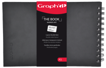 Bloc Graph'it - The Book - A5 14,8 x 21 cm - 40 feuilles - Papier layout double face 300g/m²