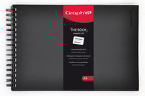 Bloc Graph'it - The Book - A4 21 x 29,7 cm- 40 feuilles - Papier layout double face 300g/m²