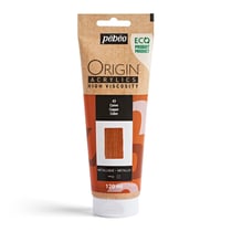 Tube 120 ml peinture acrylique Pébéo Origin Acrylics - Cuivre