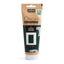 Tube 120 ml peinture acrylique Pébéo Origin Acrylics - Vert de hooker