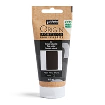 Tube 60 ml de peinture acrylique Pébéo - Origin Acrylics - Ombre naturelle