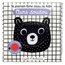 Le premier livre tissu de bébé : Ours Doudou