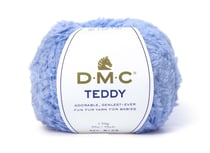 Pelote de fil à tricoter - DMC - Teddy - Bleu 315