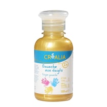 Gouache au doigt - 150 ml  - Doré - Créalia