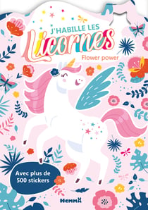 J'habille les licornes - flower power