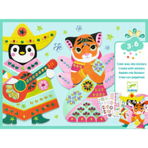Lot de stickers brillants Djeco