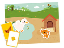 Mon petit coffret aimanté : La ferme