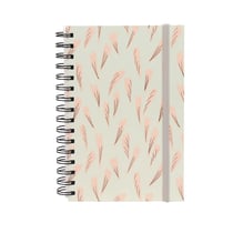 Cahier à spirale A5 - 192 pages - Fleurs d'hiver - Cultura