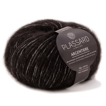 Pelote de fil à tricoter - Plassard - Argentière - Noir