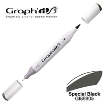 Marqueur brush à alcool - Graph'It - Special Black - n°9905
